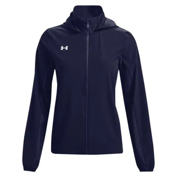 Under Armour Womens Squad 3.0 Warmup Full Zip Jacket