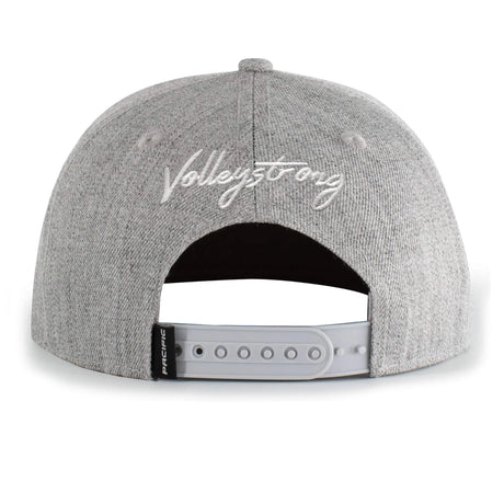 Volleystrong Classic Snapback Hat Light Heather/Black Volleystrong