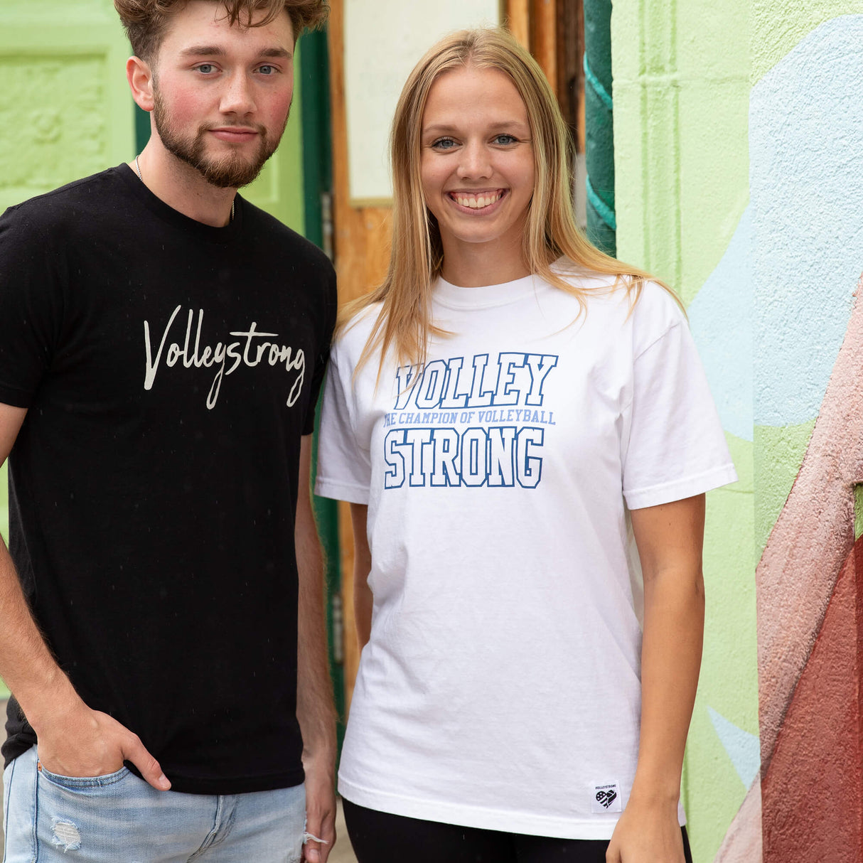 Volleystrong Collegiate Tee