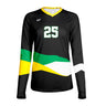 CustomFuze Women's Sublimated Long Sleeve Volleyball Jersey