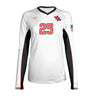 CustomFuze Women's Sublimated Long Sleeve Volleyball Jersey