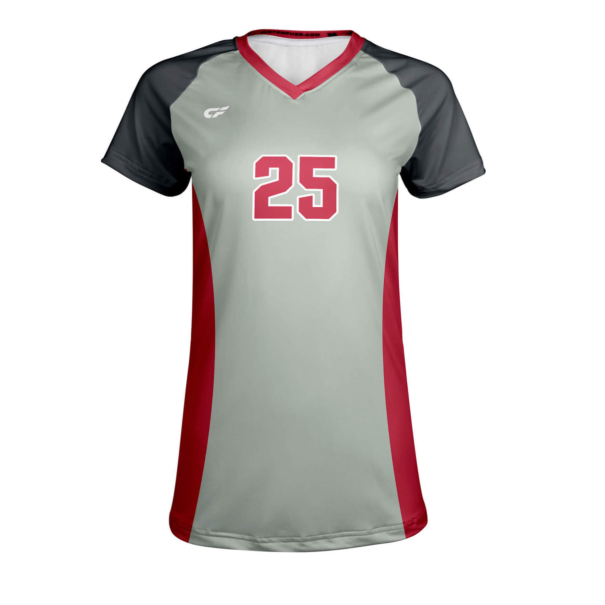 CustomFuze Women's Sublimated Cap Sleeve Volleyball Jersey