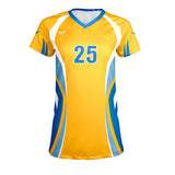 CustomFuze Women's Sublimated Cap Sleeve Volleyball Jersey