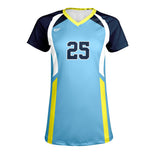 CustomFuze Women's Sublimated Cap Sleeve Volleyball Jersey