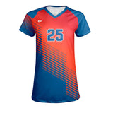 CustomFuze Women's Sublimated Cap Sleeve Volleyball Jersey