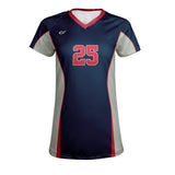 CustomFuze Women's Sublimated Cap Sleeve Volleyball Jersey