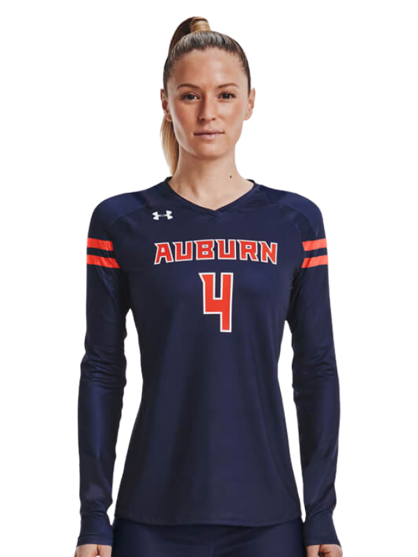 auburn long sleeves under armour sublimated