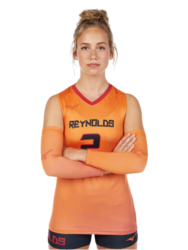 reynolds mizuno sublimated sleeveless jersey